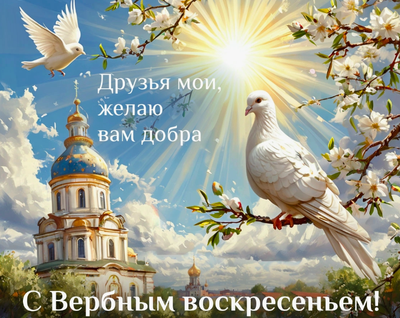 Фото Открытки с Вербным воскресеньем: красивые поздравления с праздником 5 апреля 2026 года 9 - Сиб.ФМ Фото Открытки с Вербным воскресеньем: красивые поздравления с праздником 5 апреля 2026 года 9